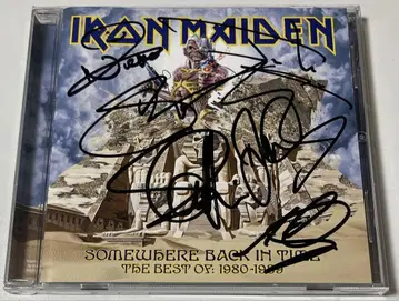 Iron Maiden 사인 포함 CD