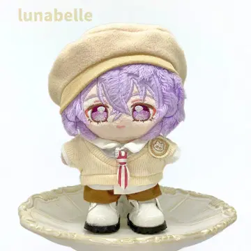 10~12cm 가을/겨울 외출용 봉제 인형 옷 옷 갈아입기 앙스타