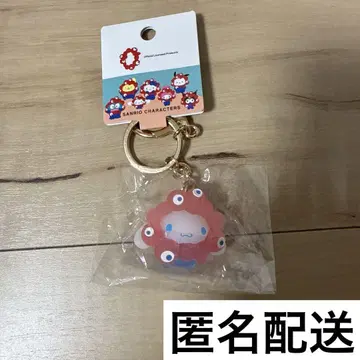 산리오 미야쿠미야쿠 키링 클리어 시나모롤