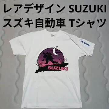 SUZUKI 스즈키자동차 캐릭터 반팔 T셔츠 티셔츠 상의