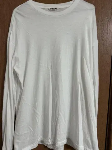 AURALEE SEAMLESS L/S TEE 25ss