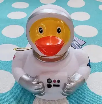 우주 비행사 오리 피규어 러버덕