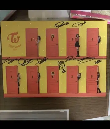 TWICE 사인 포함 앨범