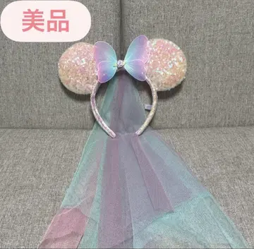 도쿄 디즈니 리조트 요정 오간자 머리띠