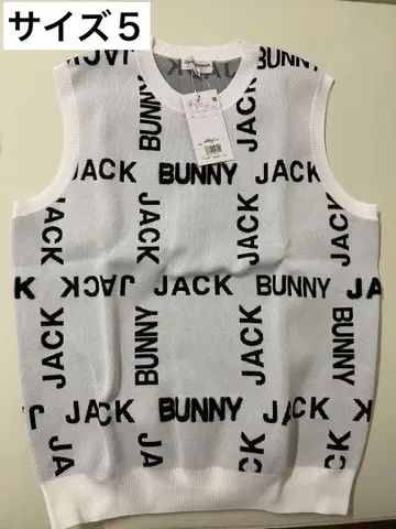 [ 미사용 새상품 ] Jack Bunny!! 슬리브리스 베스트 사이즈 5