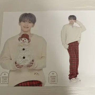 seventeen cafe 2020 winter 우지 엽서 세트