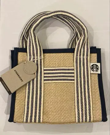 스타벅스 대만 스트로우 소재 토트백