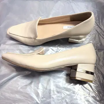 EVOL 이볼 펌프스 우천 겸용 청키힐 로퍼 22.5cm