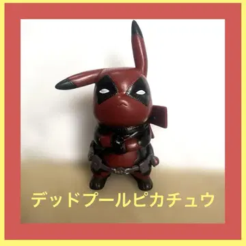 데드풀 피카츄 피규어 약 12cm 마블 포켓몬