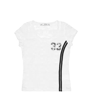SETUPEXE 33 LACE TOP / WHITE