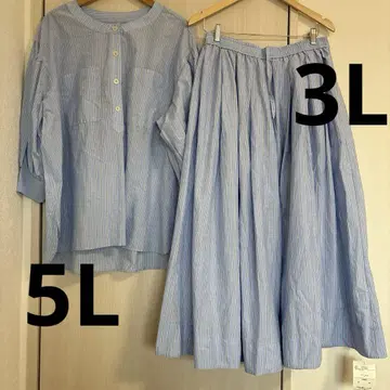 [ 미사용 새상품 ] chic style 셋업 빅 사이즈 3L 5L