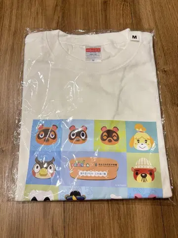 5 동물의 숲 센다이 우미노모리 수족관 T셔츠 M 사이즈