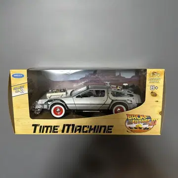 [ 미사용 ] 1/24 WELLY DeLorean Time Machine