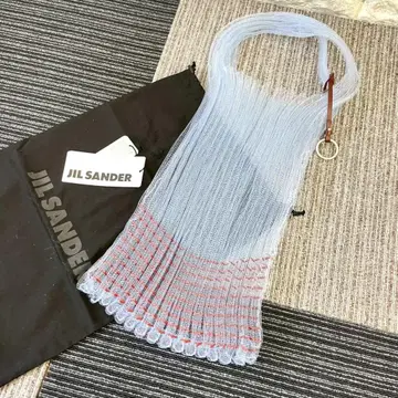 미사용 JIL SANDER 질 샌더 튤 백 블루