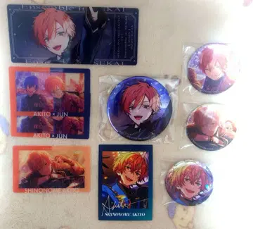 프로세카 시노노메 아키토 앙스타 캔뱃지 글리터 그리캔 에피카 파샤츠