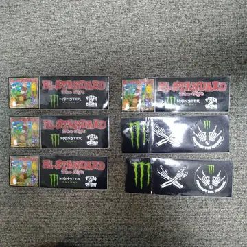 HI-STANDARD Monster Energy 스티커 6개 세트