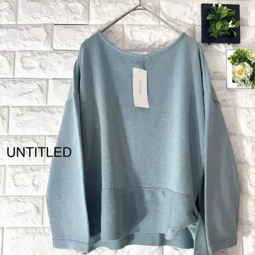 새상품 UNTITLED 니트 언타이틀 리본 포함 니트