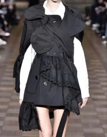 simone rocha 나일론 코트