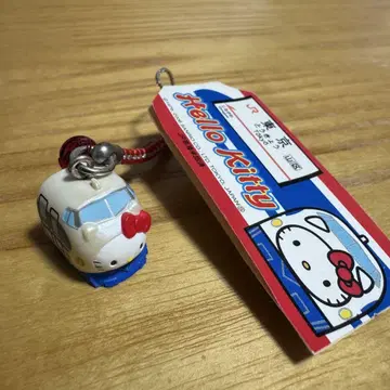 [ 무료배송 ] 지역 한정 키티 도쿄 신칸센 네츠케 스트랩 헬로키티