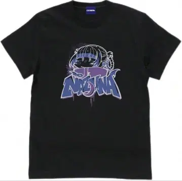 [ 주말 한정판 가격 인하! ] 요리쿠루의 노래 나즈나 T셔츠 블랙