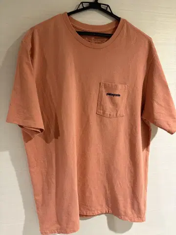 patagonia 오렌지 T셔츠 M 레귤러 핏