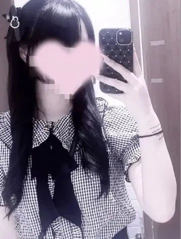 ank rouge 상의 깅엄 체크 F 사이즈 양산 지뢰 카라 부착