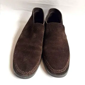 BALLY 스웨이드 브라운 슬립온
