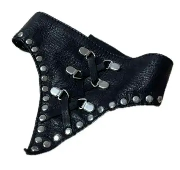 ginzi 가죽 초커 kmrii punk rock 초커