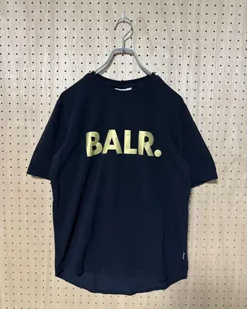 BALR. 20SS 보라 골드 로고 티셔츠 프린트 티셔츠