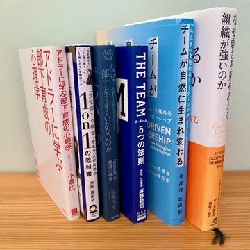 [ 정가 1만 1천 엔 ] 리더십 팀 빌딩 6권 세트