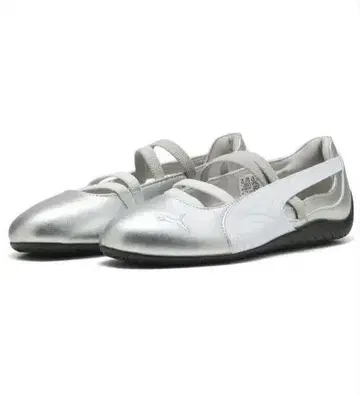 PUMA 스피드캣 발레 메탈릭 스니커즈 24.5