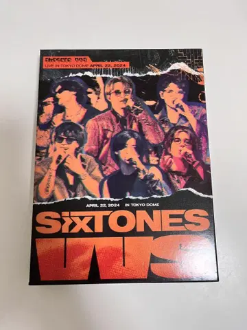 SixTONES VVS Blu-ray LIVE 초회