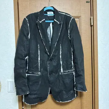 화이트 스티치 캐주얼 블레이저