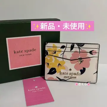 새상품 케이트 스페이드 스테이시 릴리블룸 카드 케이스
