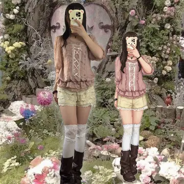 리즈리사 계열 레어 빈티지 페어리 그런지 발레 코어 코켓 코어