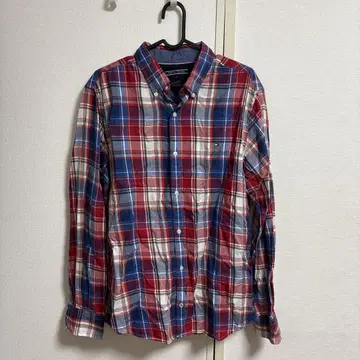 TOMMY HILFIGER 체크 셔츠