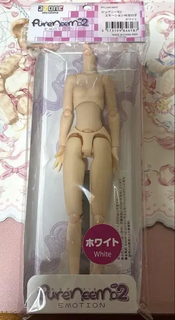 새상품 화이트 Azone 퓨어니모2 에 M 여아