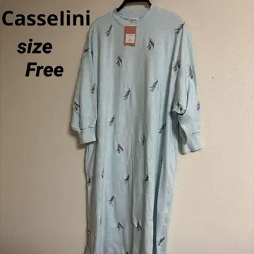 Casselini 자수 디자인 롱 기장 원피스 미사용 새상품