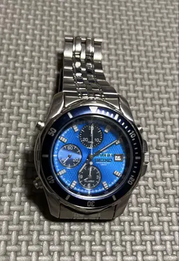 SEIKO 프로 스펙 스피드 마스터 크로노그래프 쿼츠 손목시계