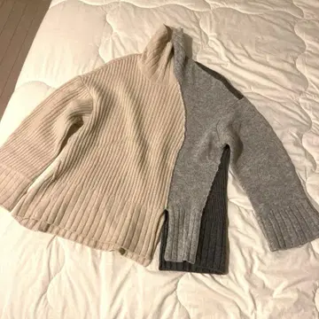 UJOH 우죠 Cropped Turtle Neck Knit