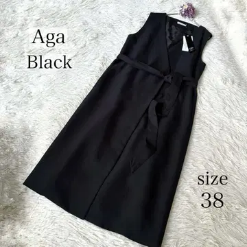 택 포함 Aga Black 롱베스트 베스트 포멀 야마다야 블랙