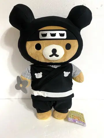 리락쿠마 구깃구깃 봉제 인형 M 닌자 San-X