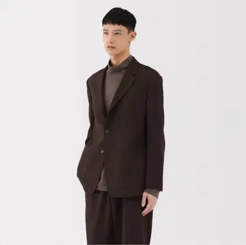 [ 무지 라보 ] 유니폼 소재로 만든 블레이저