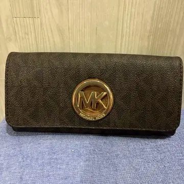 MICHAEL KORS 브라운 장지갑
