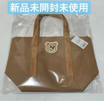 미개봉 새상품 러브리 올드 테디 와펜 토트백 베이지 L