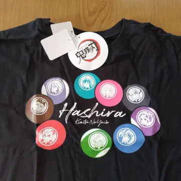 귀멸의 칼날 Hashira 여성용 티셔츠 LL 기둥