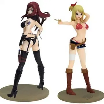 FAIRYTAIL 다이토 복권 피규어 엘자 루시 미개봉 새상품
