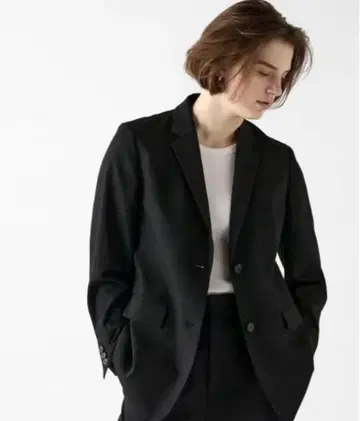 새상품급 ] UNIQLO 테일러드 자켓 릴랙스핏 블랙 XL