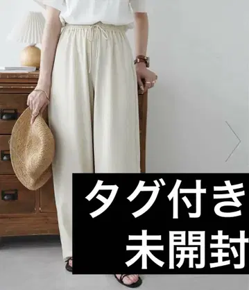 디스코트 - 3kg 룩! 드레이프감 이지 팬츠 화이트 S 화이트