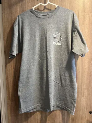 VANS t셔츠 Vans 반스 tee 강아지 체크 무늬 깃발 y2k